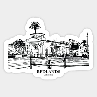 Redlands - California Sticker